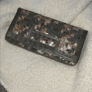 Nancy Gonzalez Woven Clutch